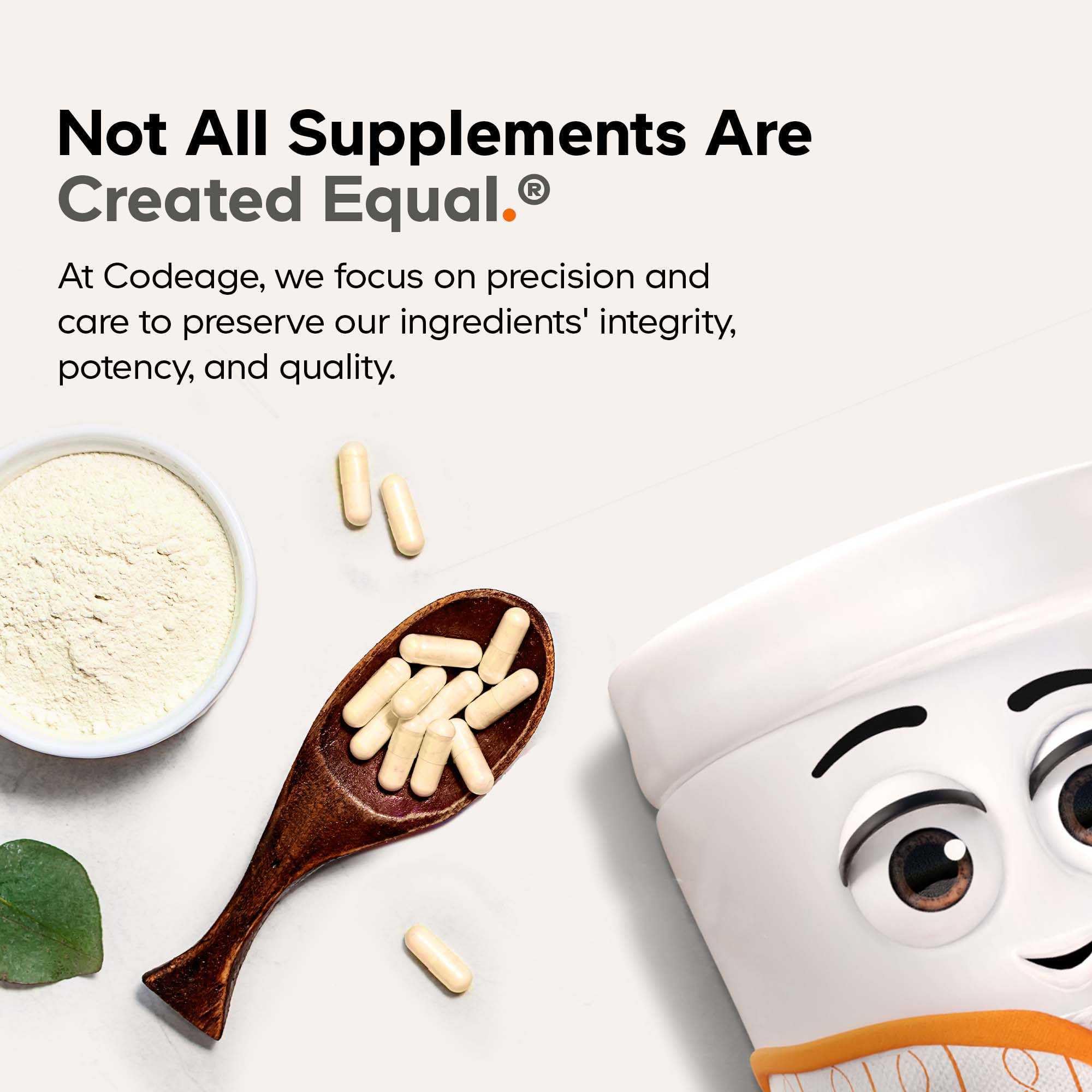 Codeage Liposomal Urolithin A Supplement 500mg Per Serving + Resveratrol, Betaine, CoQ10, Ellagitannins - A New Frontier Beyond NADH, NMN, NAD, NR, and PQQ Vitamins - Bioavailable - 60 Capsules - Image 7