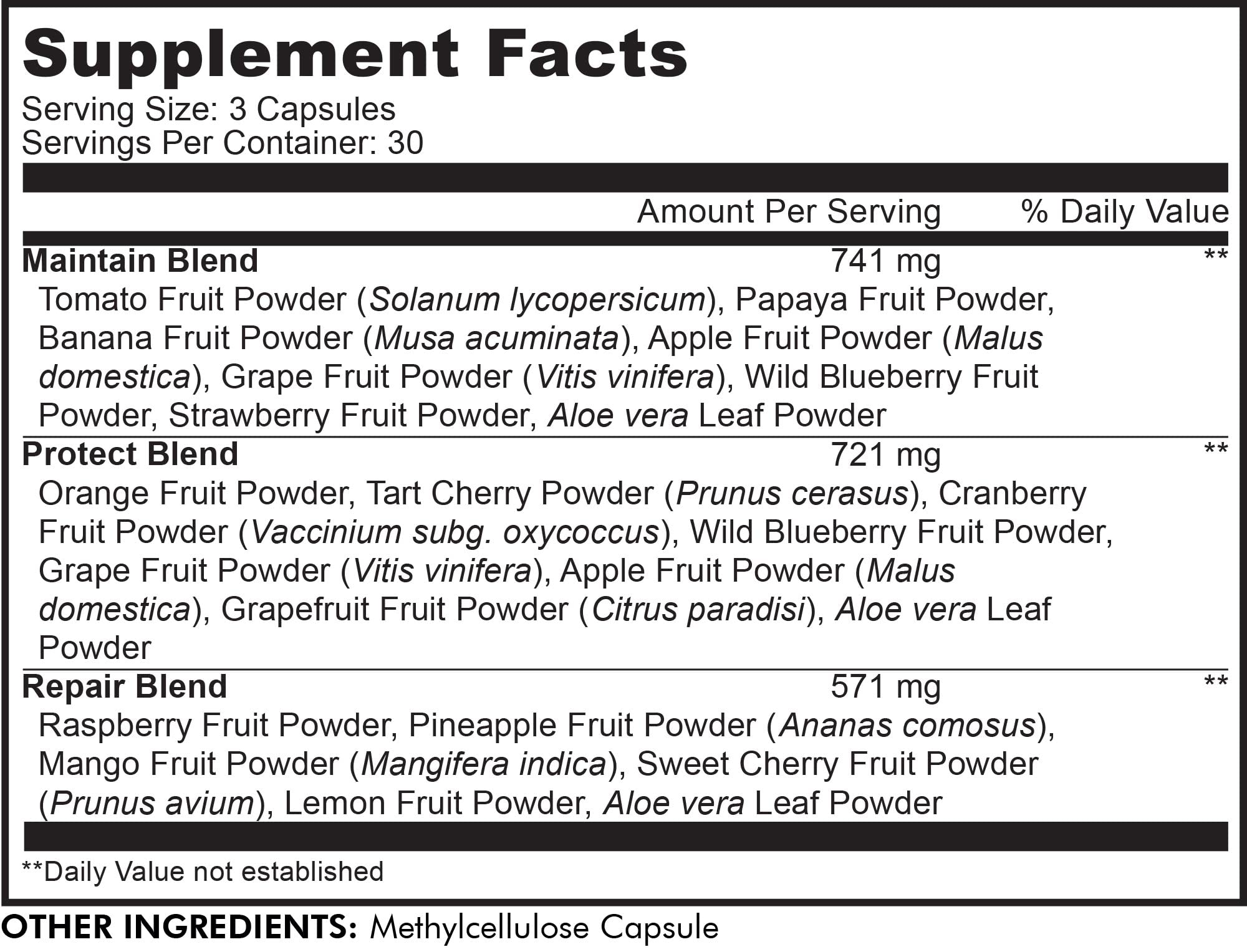 Codeage InstantFood Easy Veggies + Fast Fruits Bundle – Vegetable & Fruit Blend Capsule Supplement – Plant-Based Phytonutrient Formula – Vegan, Non-GMO – 180 Capsules - Image 8