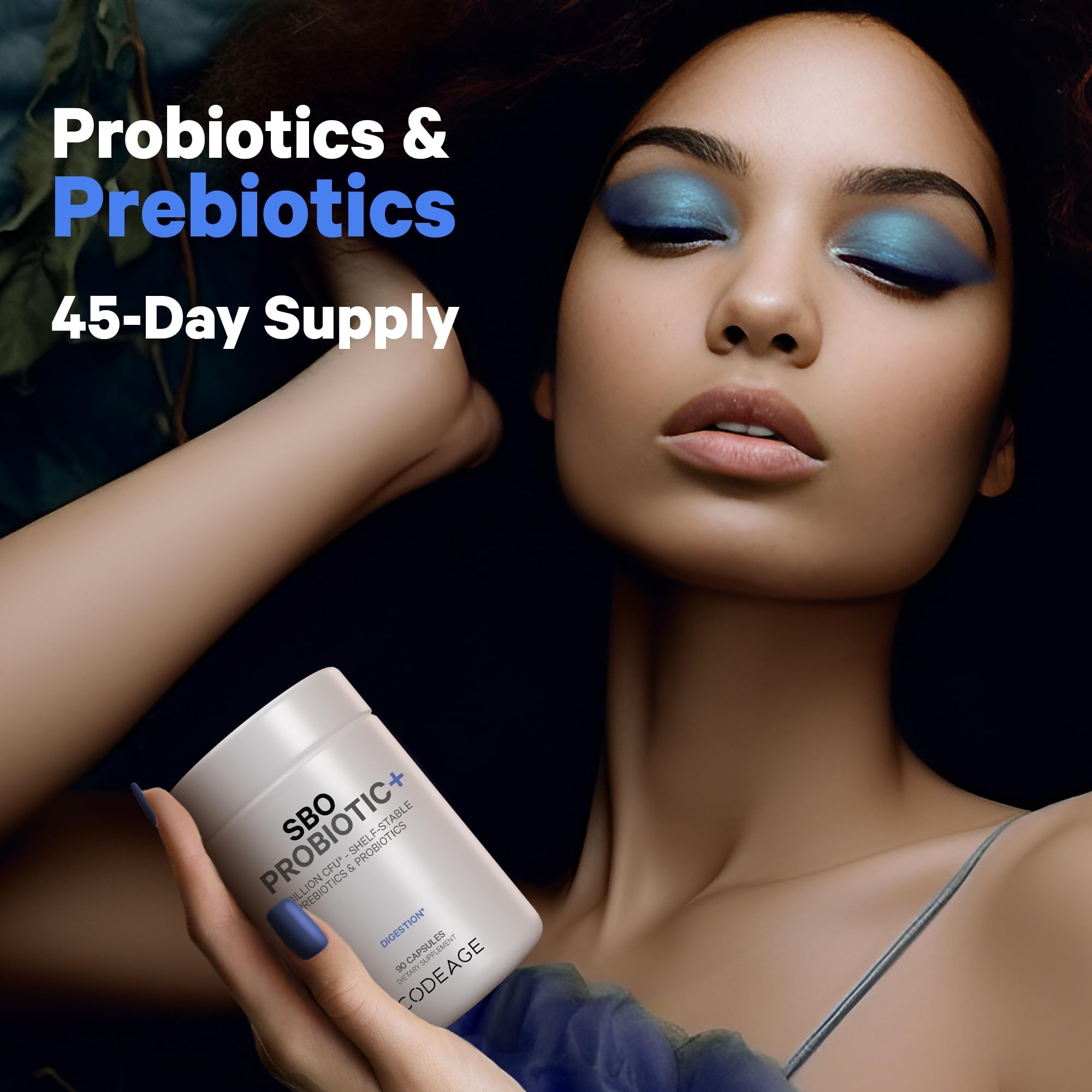 Codeage Multi Collagen Protein Capsules 5 Types, Ashwagandha Withania Somnifera & Organic Amla Berry + SBO Probiotic Blend 50 Billion CFU Bundle, Lactobacillus Plantarum, Bacillus Subtilis, Non-GMO - Image 6